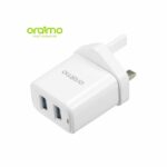 Oraimo Original Dual-USB OCW-U63D White CHARGER