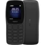 Nokia 105 Dual SIM, Wireless FM, Torch - Black
