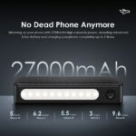 Oraimo Traveler 3 Vision 27000mAh Fast Charging With LED Flashlights Power Bank - Image 3