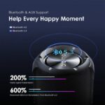 Oraimo Rover RGB Lights Bluetooth 5.3 Portable IPX5 Wireless Speaker - Image 6