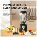 Oraimo SmartBlender 1.5L Capacity Glass Jar Ice Crushing Speed Control Blender - Image 2