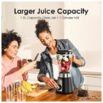 Oraimo SmartBlender 1.5L Capacity Glass Jar Ice Crushing Speed Control Blender - Image 3