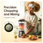 Oraimo SmartBlender 1.5L Capacity Glass Jar Ice Crushing Speed Control Blender - Image 5