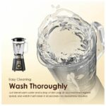 Oraimo SmartBlender 1.5L Capacity Glass Jar Ice Crushing Speed Control Blender - Image 6