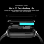 Oraimo 1.69" IPS Screen IP68 Waterproof Blood Oxygen 24 Fitness Modes Smart Watch Pro - Image 3