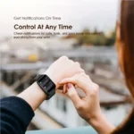 Oraimo 1.69" IPS Screen IP68 Waterproof Blood Oxygen 24 Fitness Modes Smart Watch Pro - Image 9