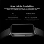 Oraimo 1.69" IPS Screen IP68 Waterproof Blood Oxygen 24 Fitness Modes Smart Watch Pro - Image 4