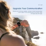 Oraimo Watch 3 Pro 1.83'' Colorful Touch Screen BT Call SOS Emergency 30-min Fast Charge 120+ Sport Modes 7-day Standby 24-hour Health Monitor IP68 Resistance Smart Watch - Image 3