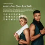 Oraimo Watch 3 Pro 1.83'' Colorful Touch Screen BT Call SOS Emergency 30-min Fast Charge 120+ Sport Modes 7-day Standby 24-hour Health Monitor IP68 Resistance Smart Watch - Image 7