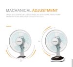 Lontor Rechargeable Table Fan CTL-CF025-12" - Image 7