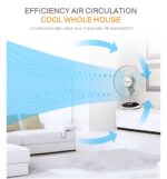 lontor rechargeable table fan